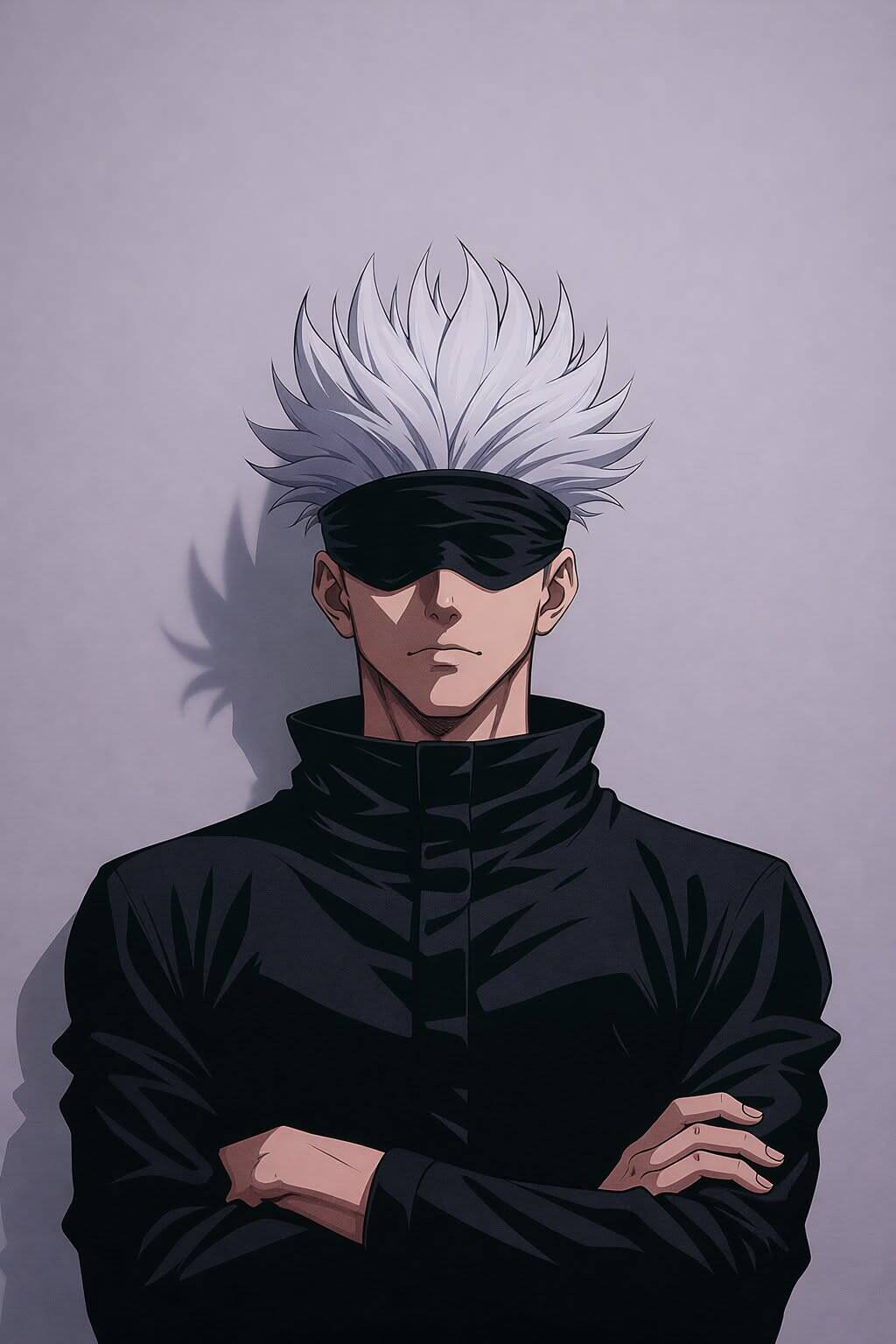 Satoru Gojo pfp Profile Picture with Crossed Arms