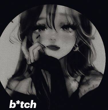 Black and White Drawing Style pfp Profile Picture for TikTok