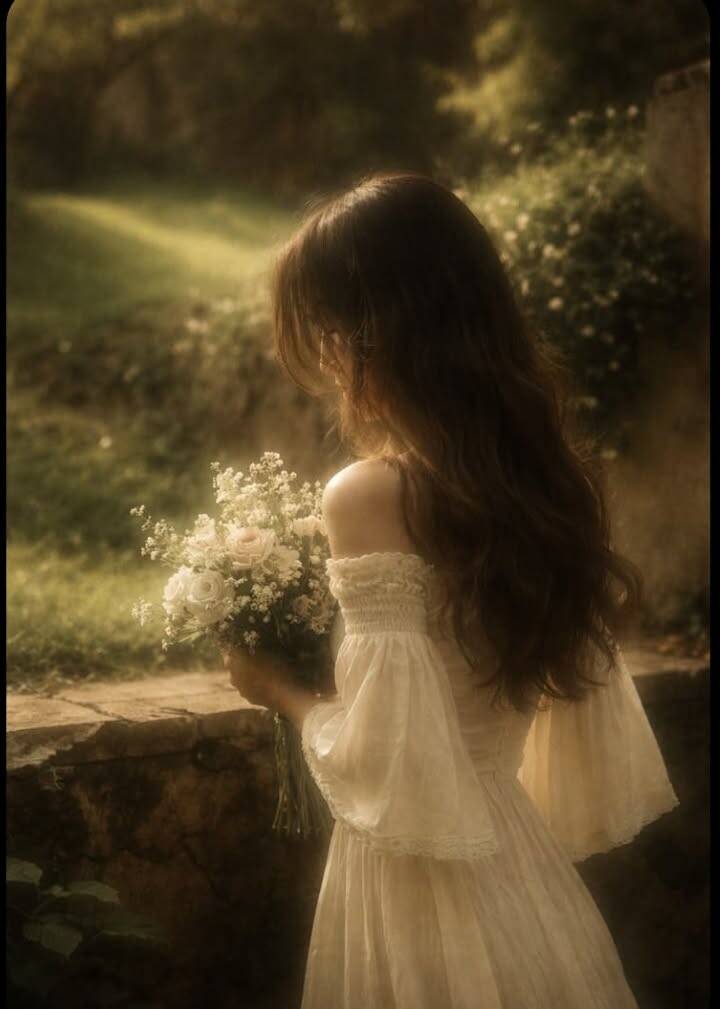 Romantic pfp Profile Picture with Flowers for TikTok