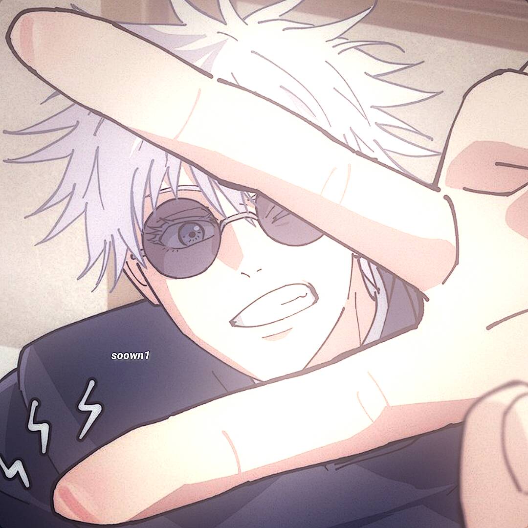 Satoru Gojo pfp Profile Picture with Stylish Glasses