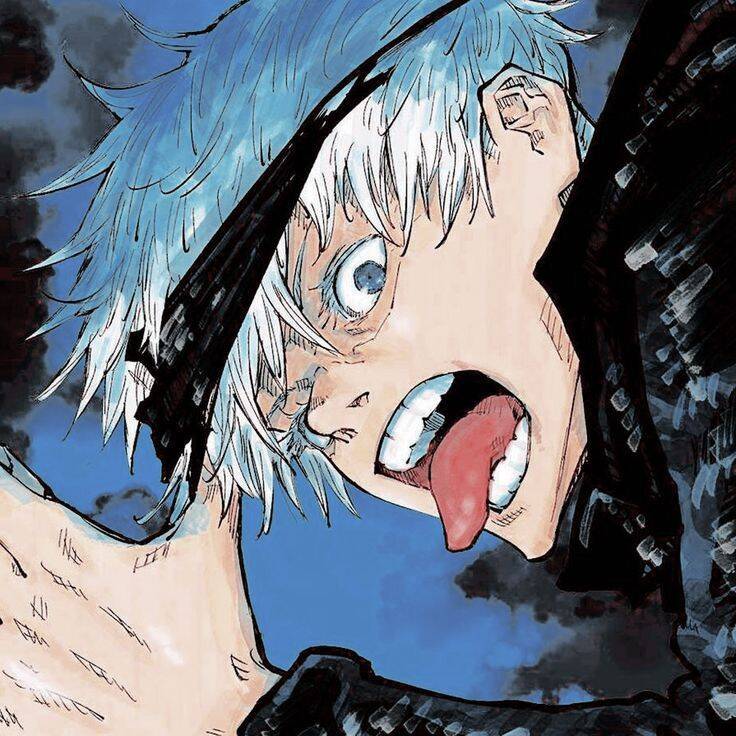 Satoru Gojo pfp Profile Picture with Intense Expression