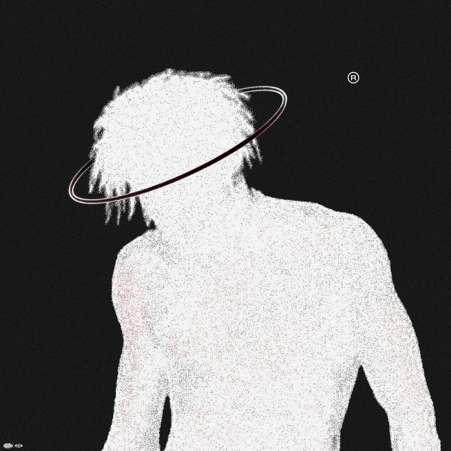Black Silhouette with Light Effect pfp Profile Picture
