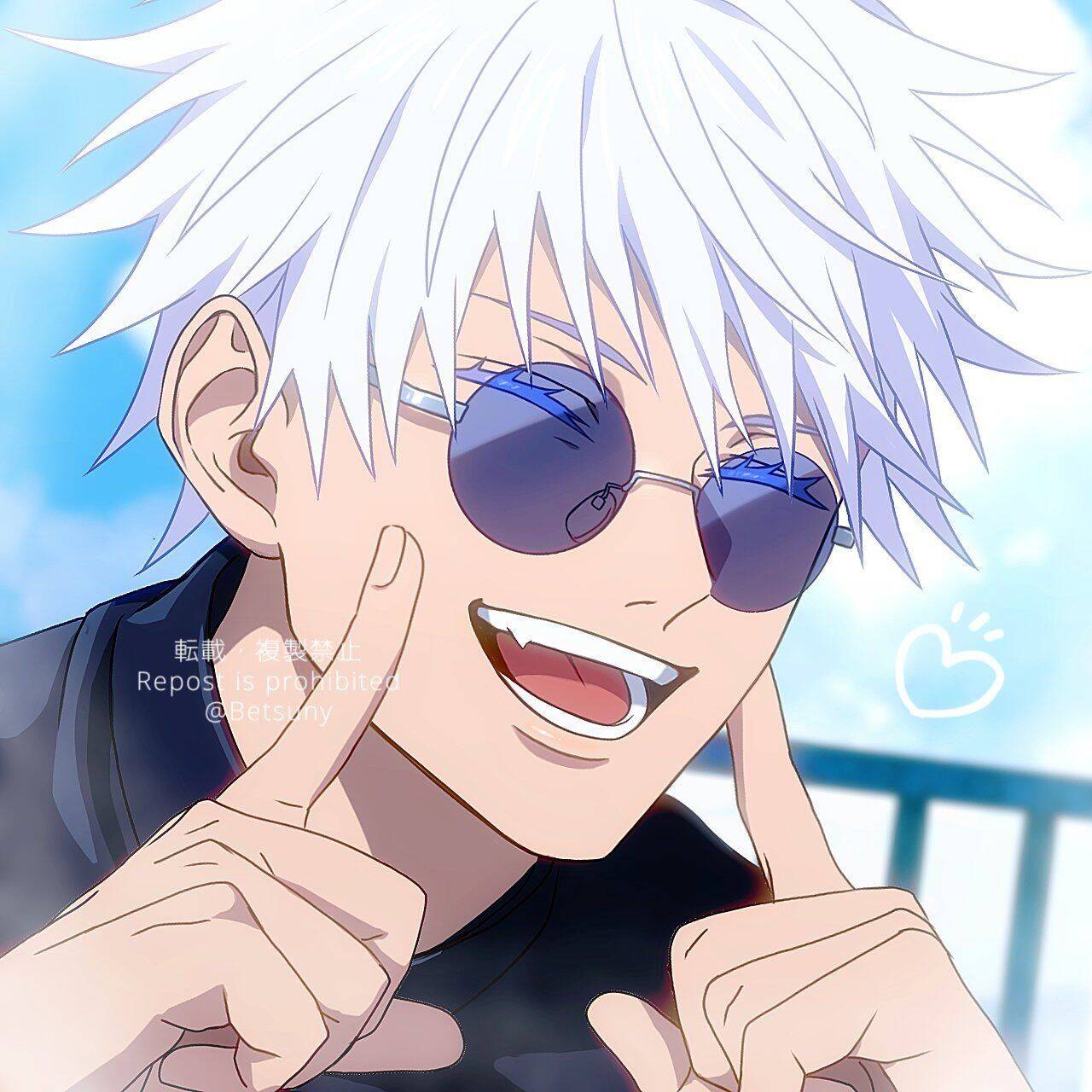 Smiling Character with Glasses pfp Profile Picture