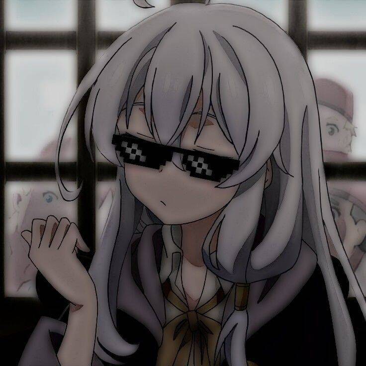 Cute Stylish Character with Sunglasses pfp Profile Picture