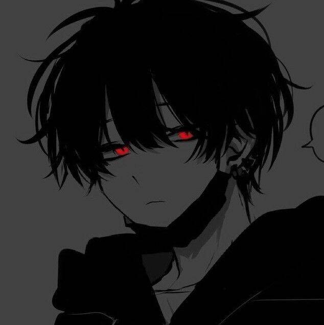 Stylish Boy​ pfp Profile Picture with Red Eyes