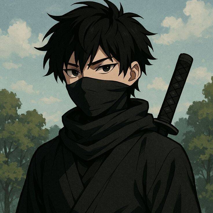 Stylish Ninja Boy​ pfp Profile Picture