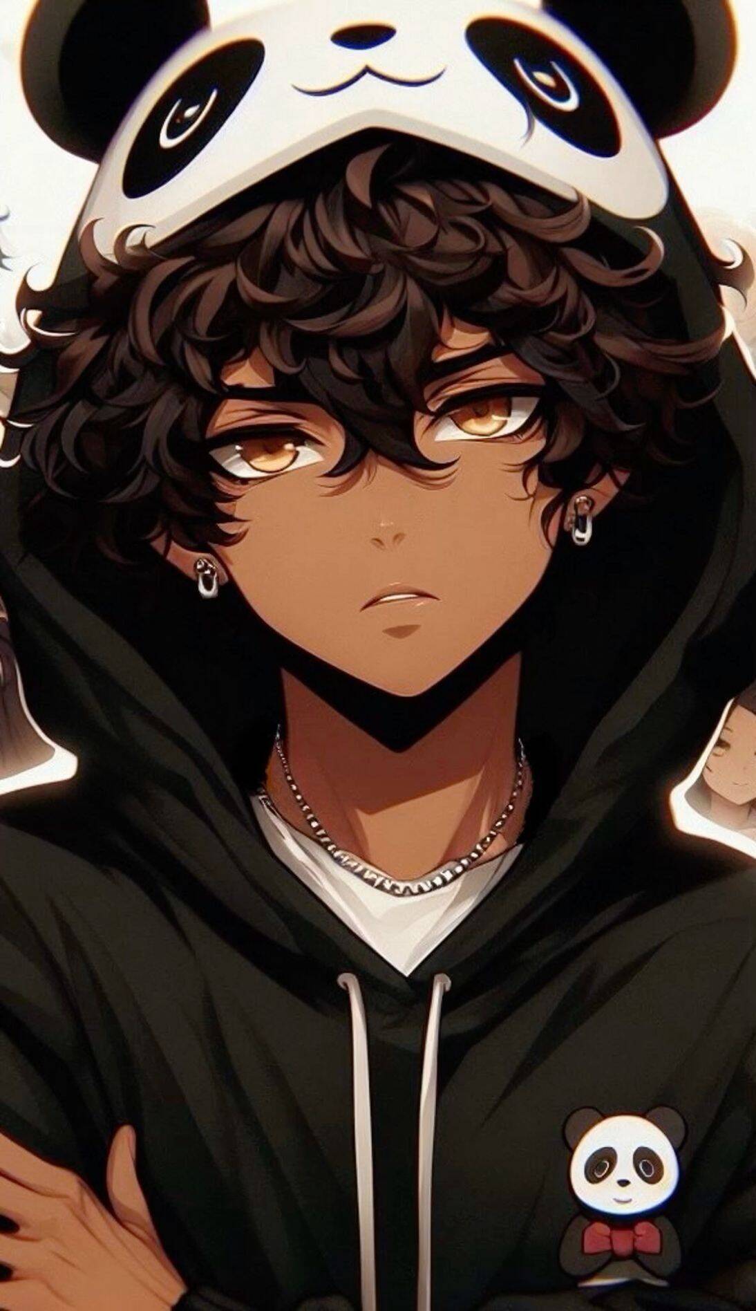 Stylish Boy​ pfp Profile Picture with Panda