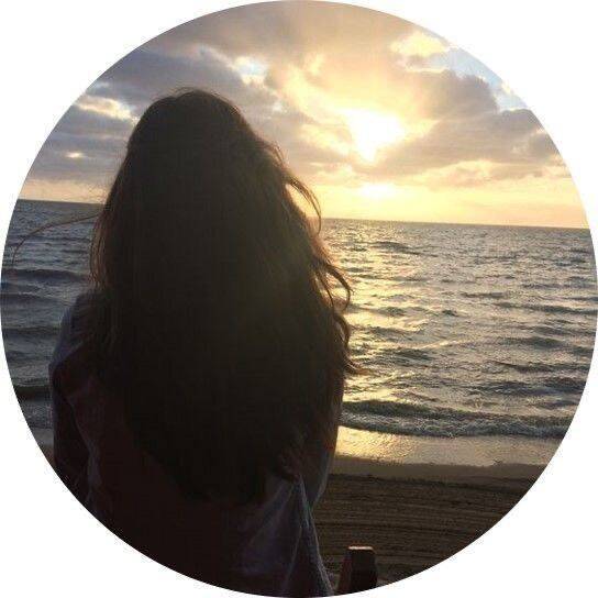 Sunset at the Beach pfp Profile Picture for Instagram Girl​