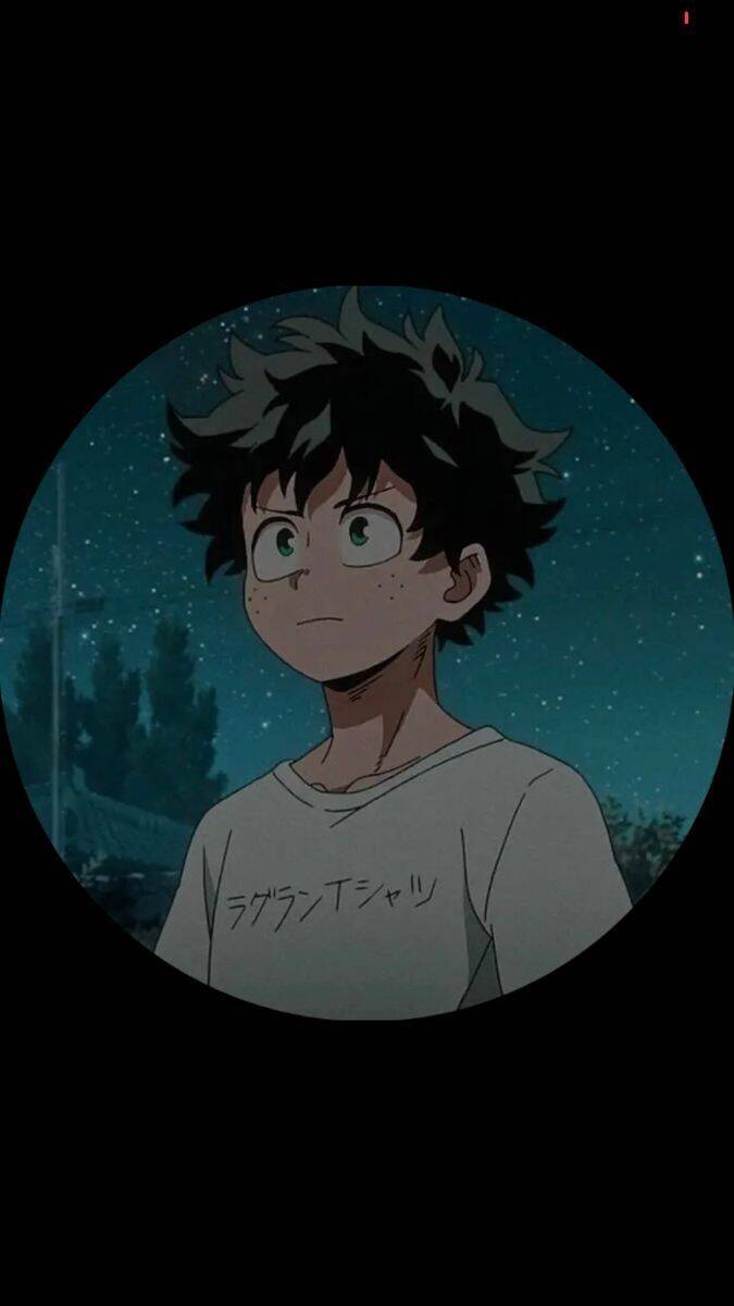 Thoughtful Hero Anime pfp Profile Picture for Discord