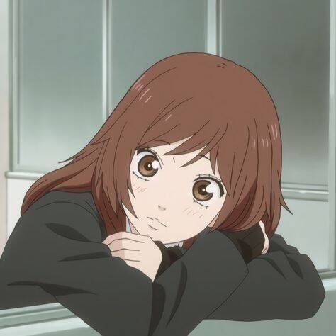 Thoughtful Anime pfp Profile Picture Girl