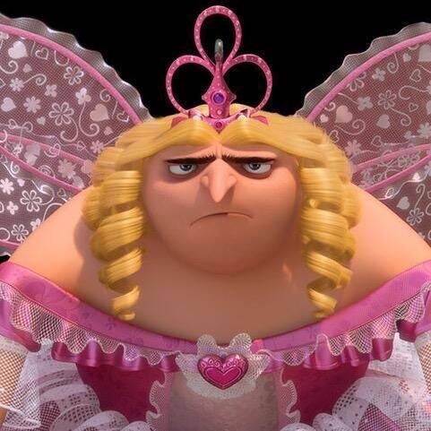 Funny pfp Profile Picture of Villain in Fairy Costume