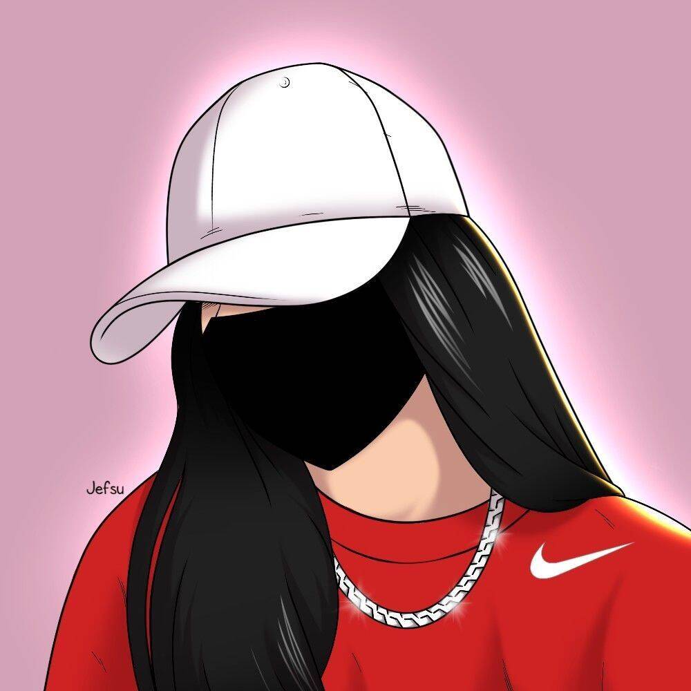 White Cap pfp Profile Picture for Instagram Girl​
