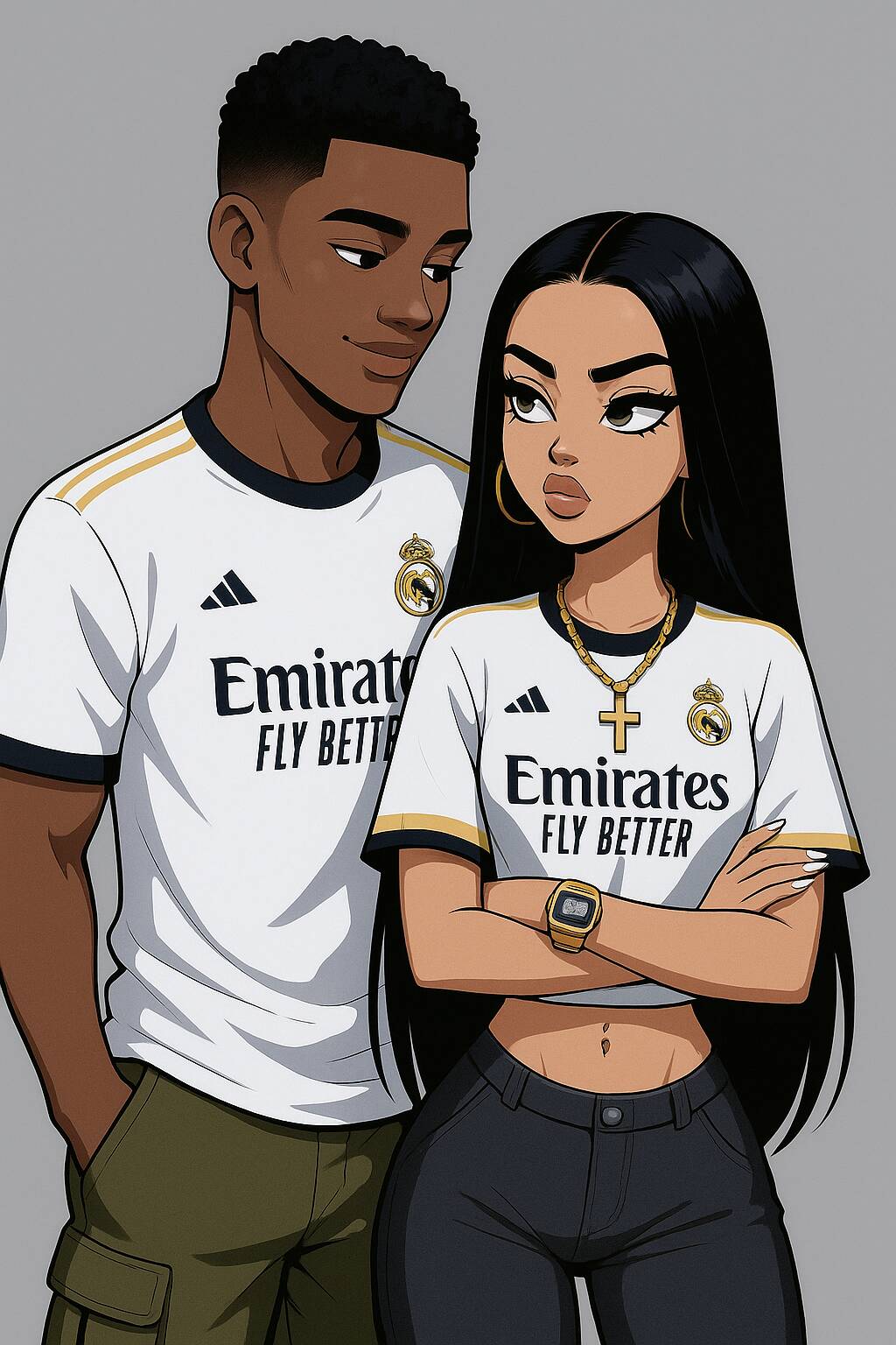 Couple Drawing pfp Profile Picture