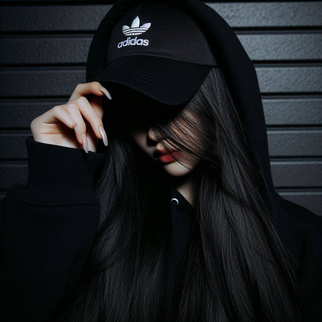 Girl​ pfp Profile Picture with Stylish Cap