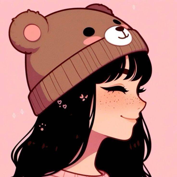 Cute Bear Hat pfp Profile Picture
