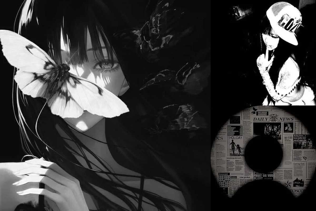 Black and White PFP (Profile Pictures)