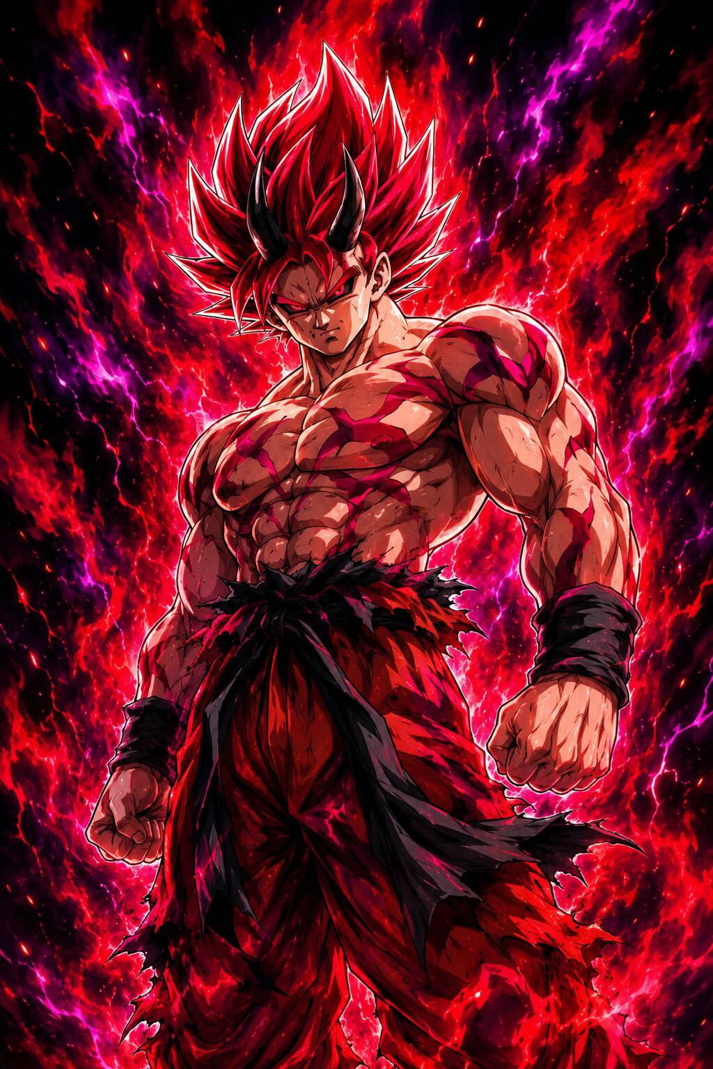 Goku Super Saiyan God pfp Profile Picture