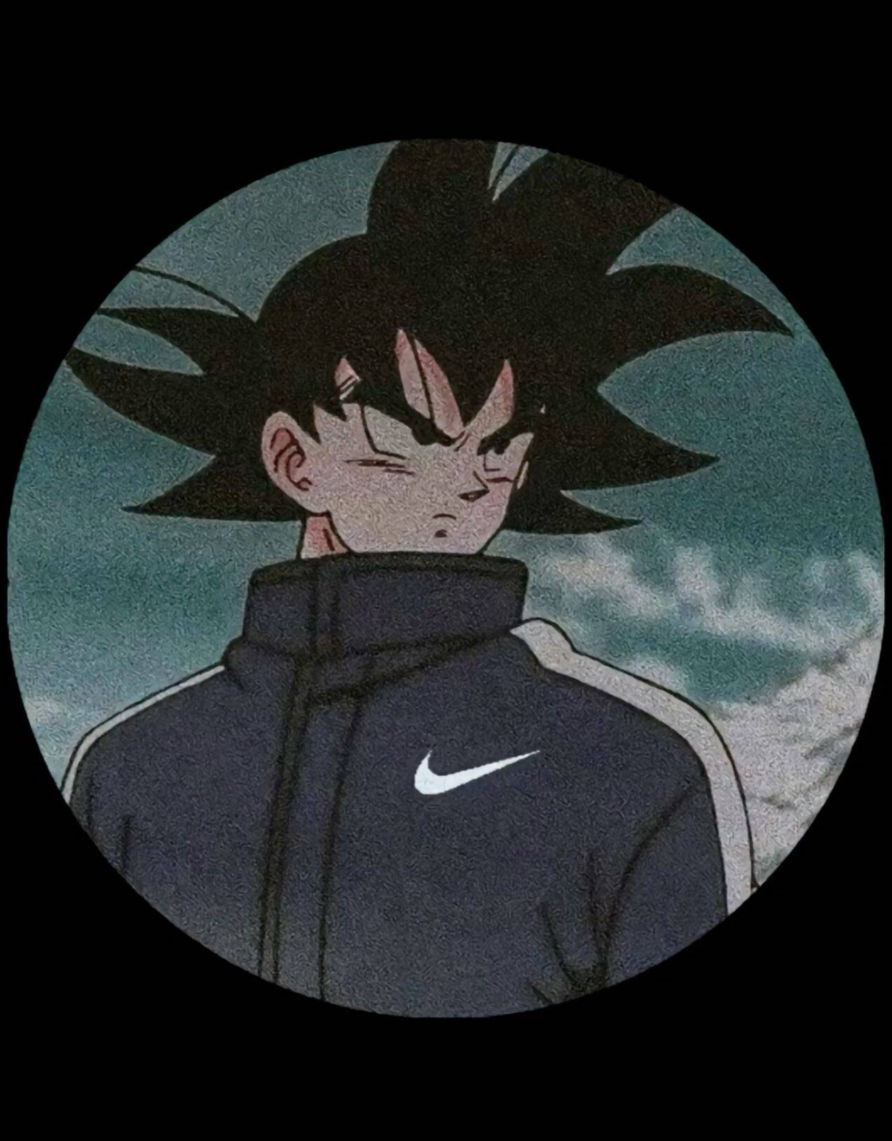 Goku pfp Profile Picture Cool Goku in Nike Jacket pfp Profile Picture