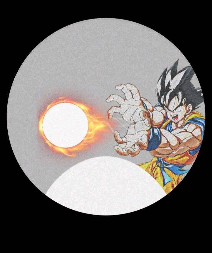 Goku pfp Profile Picture Energetic Kamehameha Pose