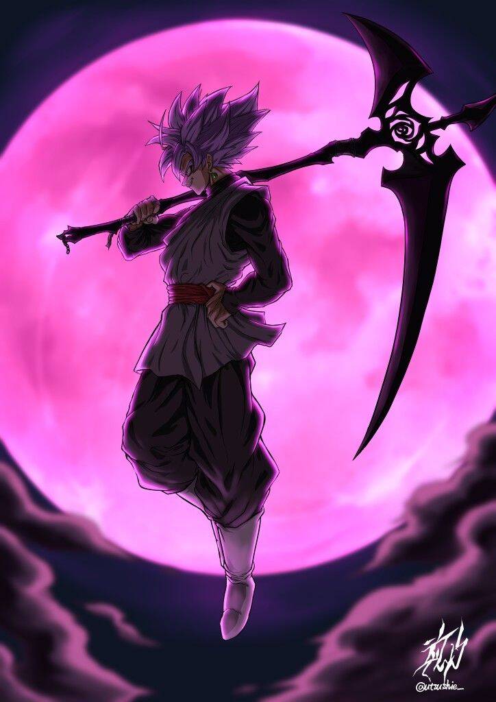 Goku pfp Profile Picture Dark Aesthetic Goku with Scythe