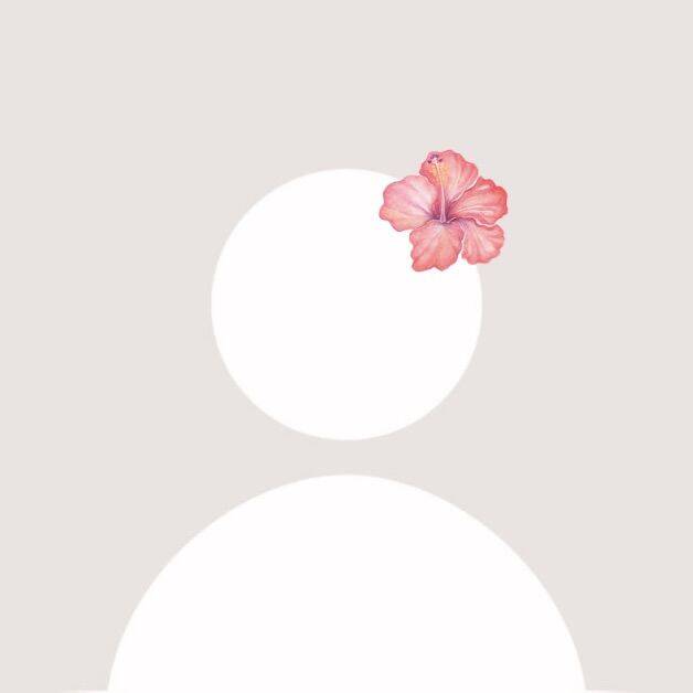 Default pfp Profile Picture Floral Aesthetic