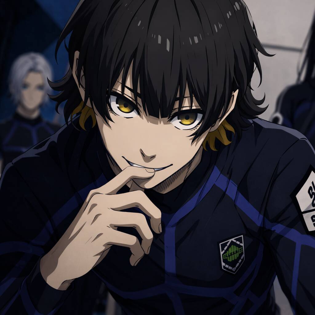 Bachira PFP Profile Picture with Intense Expression