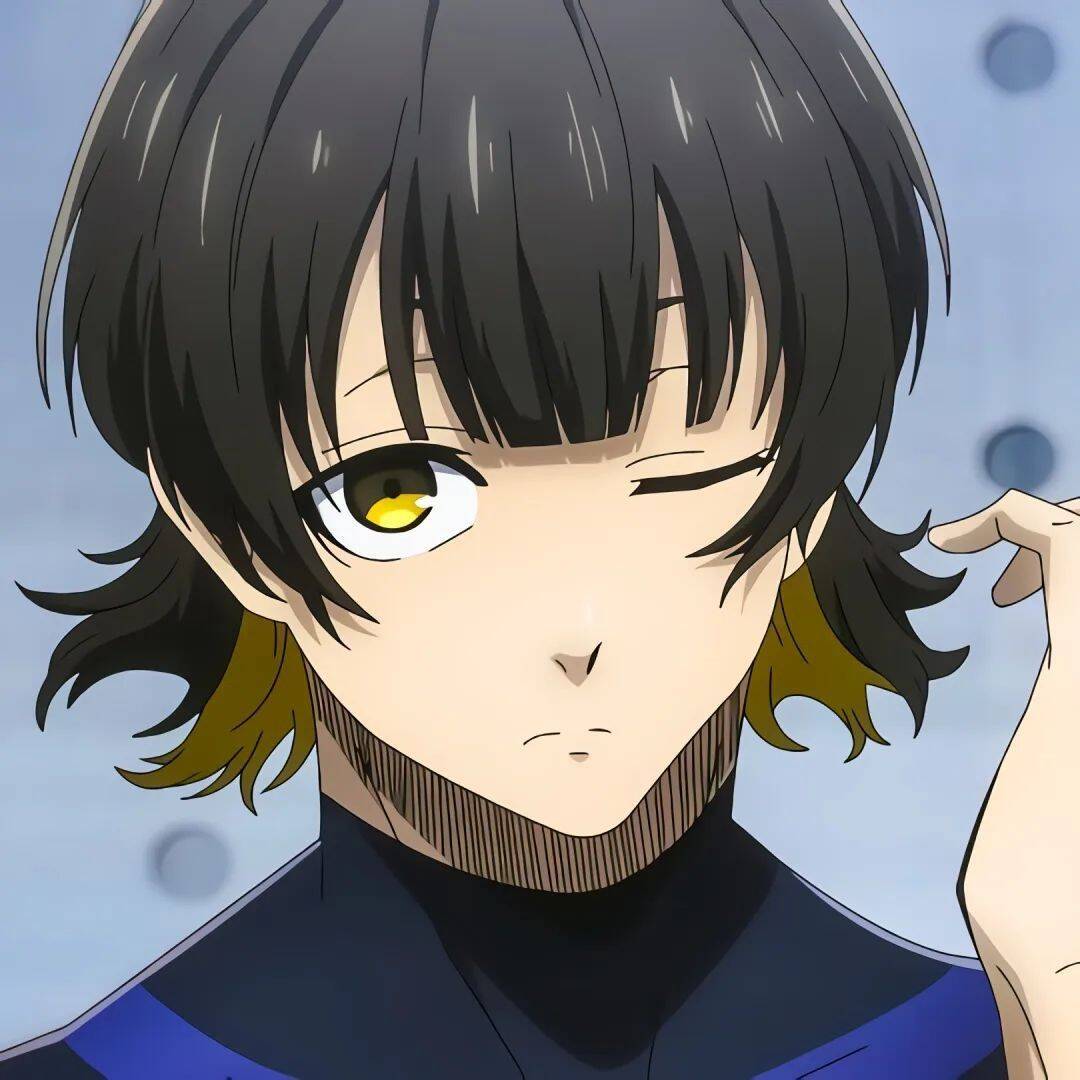 Bachira PFP Profile Picture Winking Expression Blue Lock