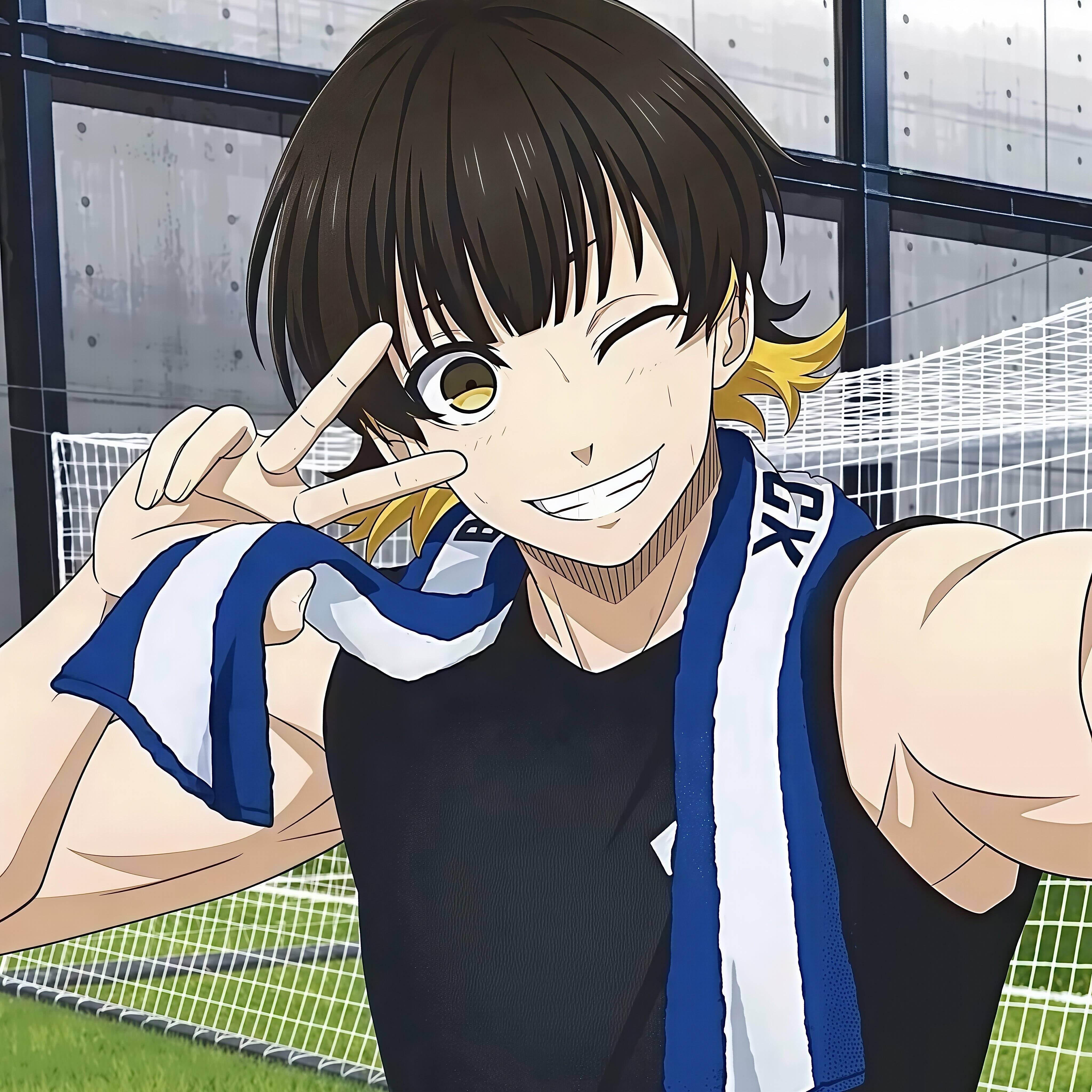 Bachira PFP Profile Picture with Victory Pose