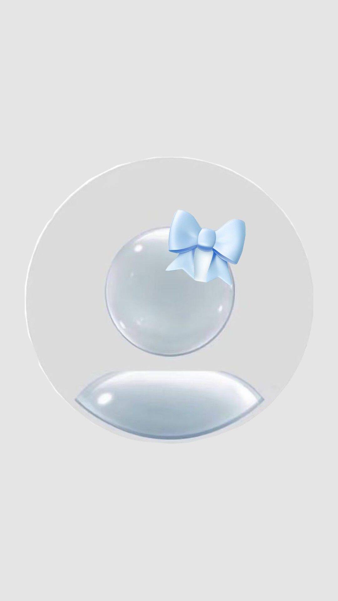 Default pfp Profile Picture Cute Pearl with Blue Bow
