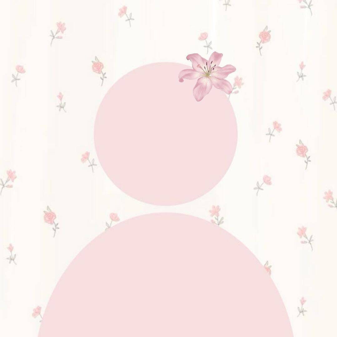 Default pfp Profile Picture Aesthetic Floral Pink