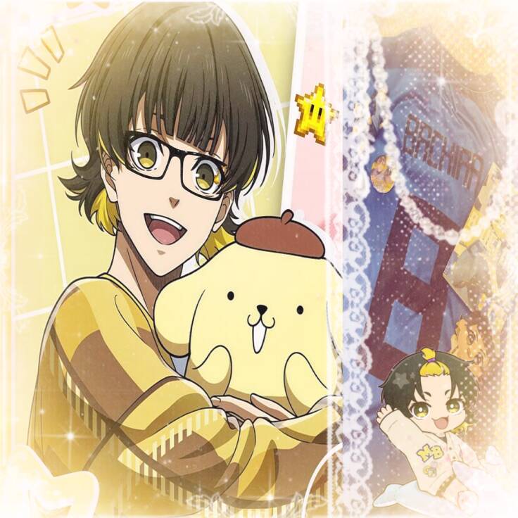 Bachira PFP Profile Picture Cute Character with Glasses