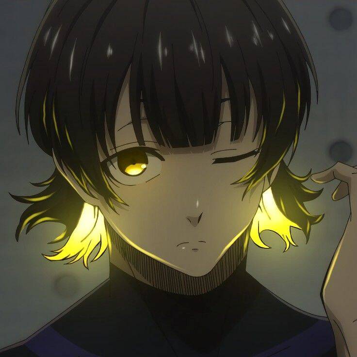 Bachira PFP Profile Picture with Glowing Hair Effect