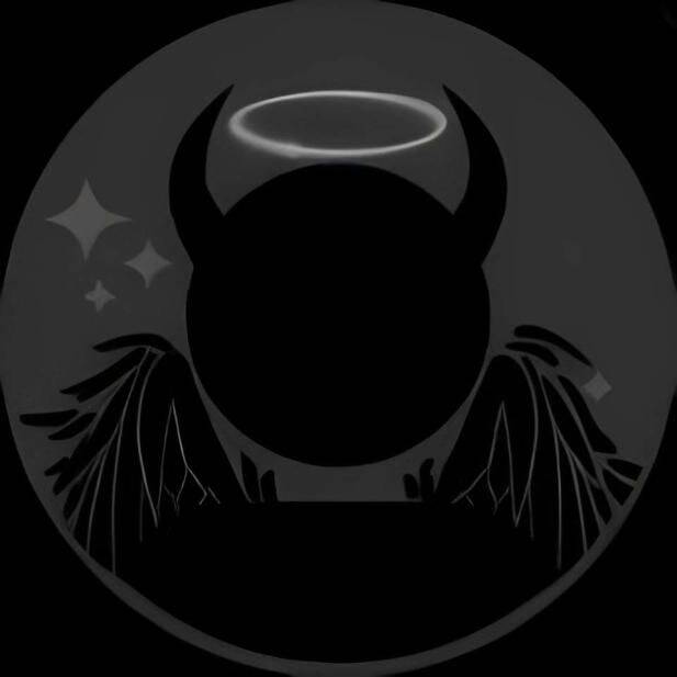Default pfp Profile Picture Cute Angelic Devil Style