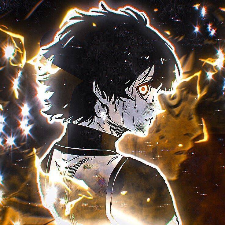 Bachira PFP Profile Picture with Fiery Background