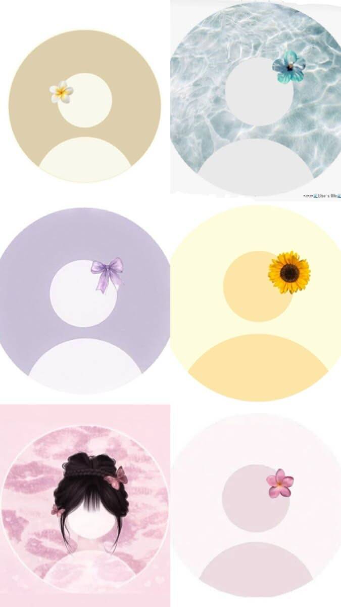 Default pfp Profile Picture Aesthetic Floral Designs
