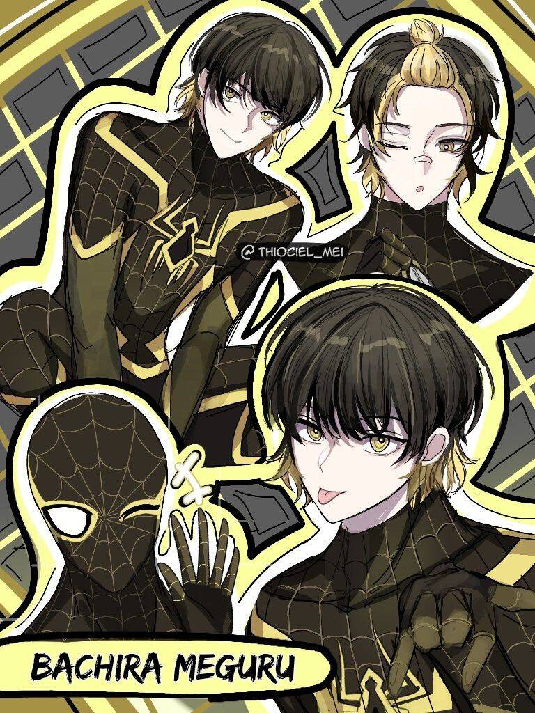 Bachira PFP Profile Picture Spider Man Suit Style