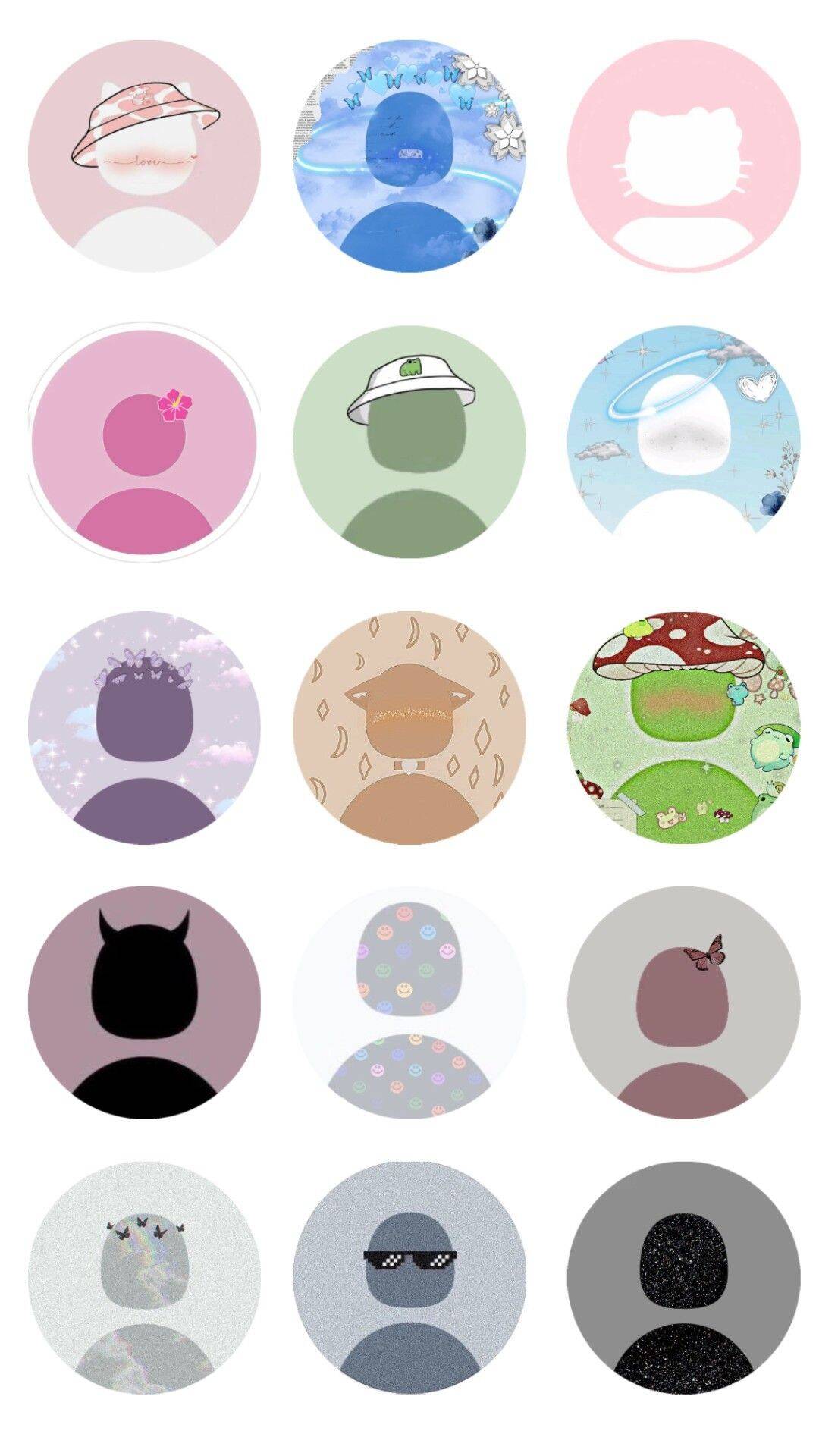 Default pfp Profile Picture Colorful and Creative