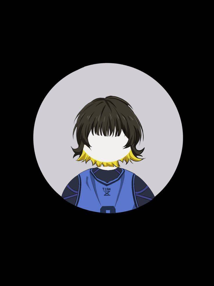 Bachira PFP Profile Picture with Unique Hair Style