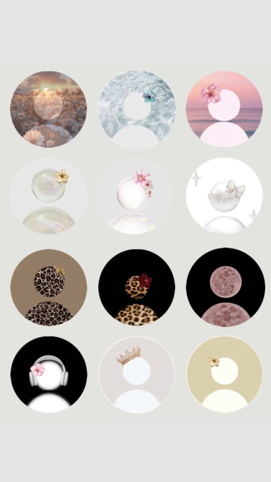 Default pfp Profile Picture Aesthetic Floral and Animal Print