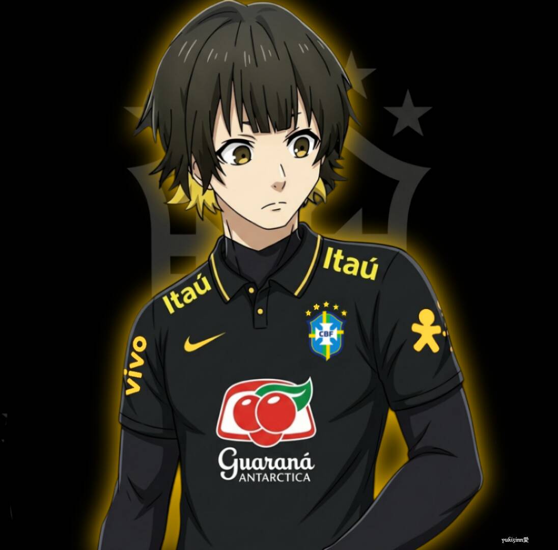 Bachira PFP Profile Picture Brazil Jersey Style