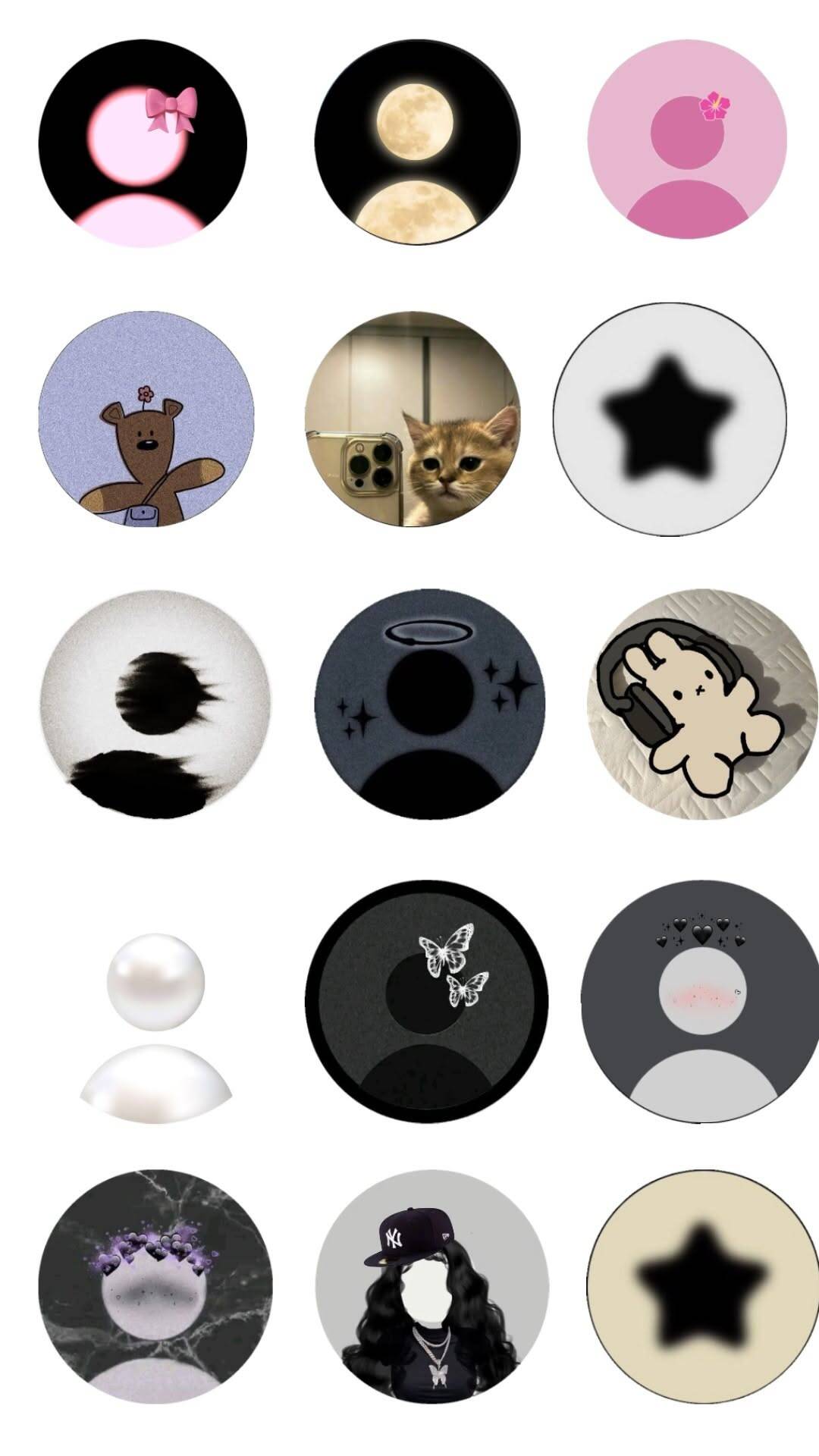 Default pfp Profile Picture Aesthetic Minimalist Collection