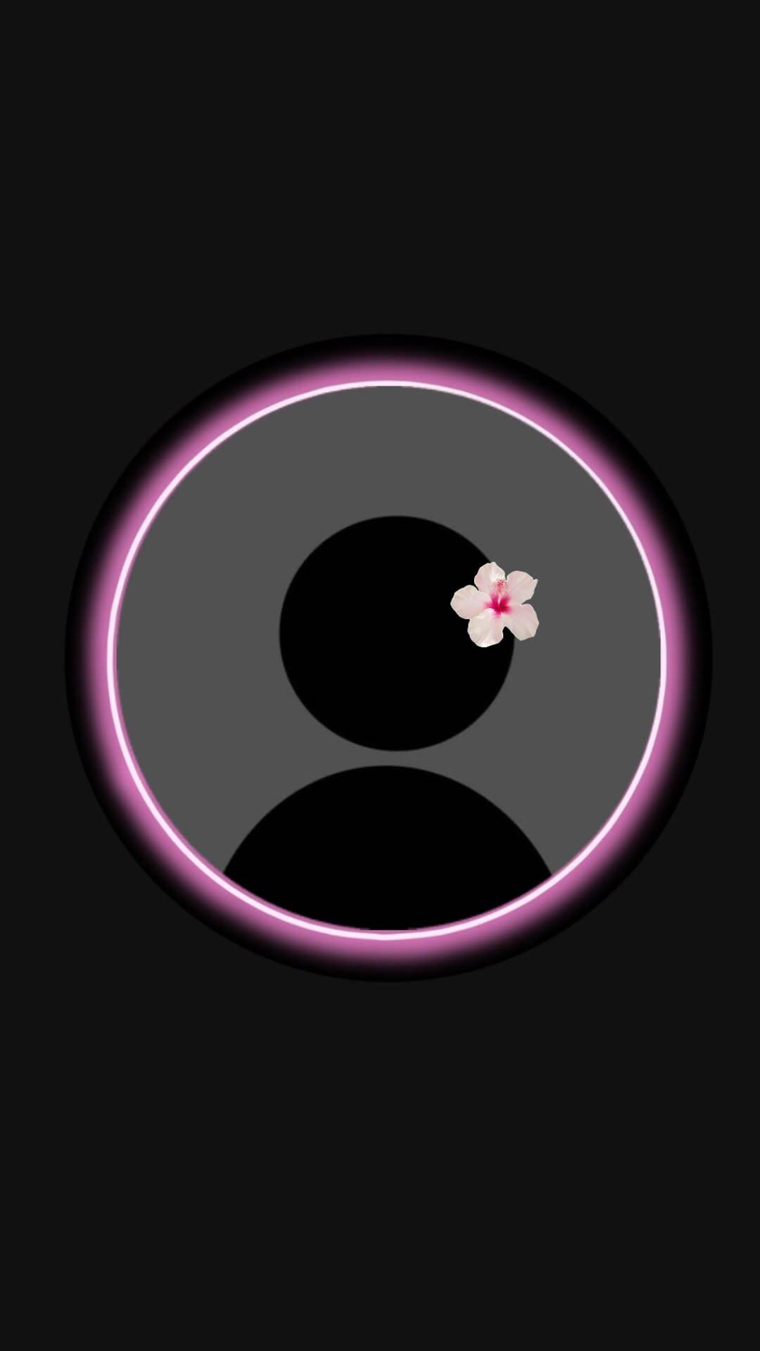 Default pfp Profile Picture Elegant Floral Design