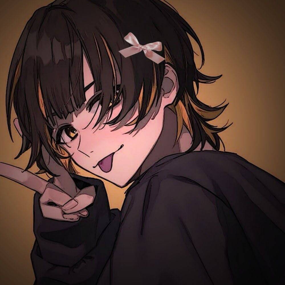 Bachira PFP Profile Picture Cute Expression with Bow