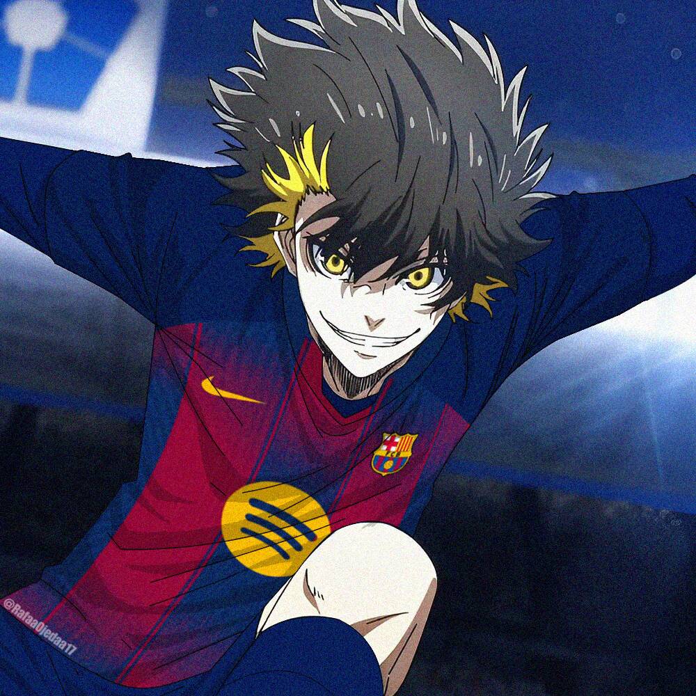 Bachira PFP Profile Picture with Intense Expression