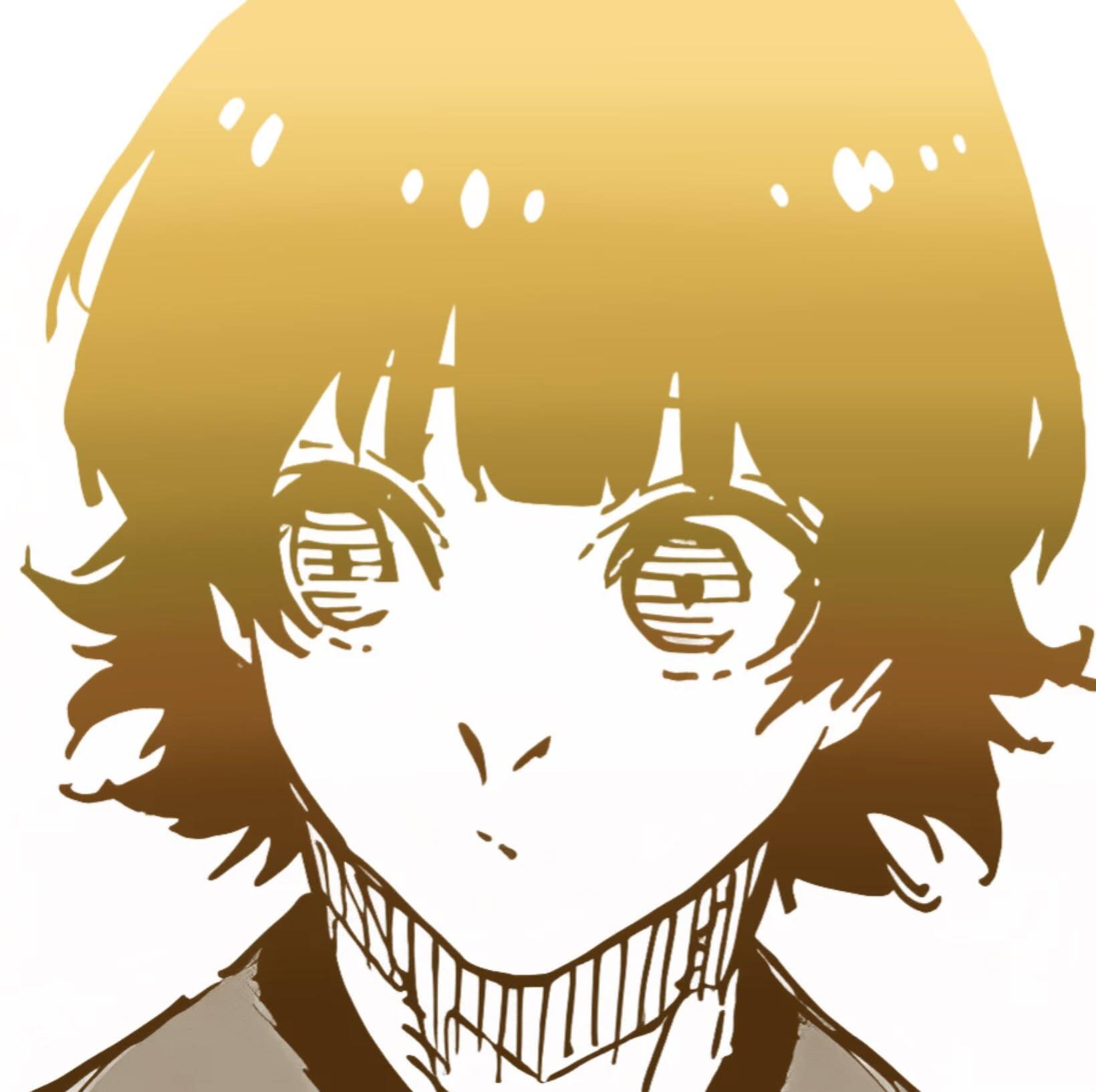 Bachira PFP Profile Picture with Golden Background