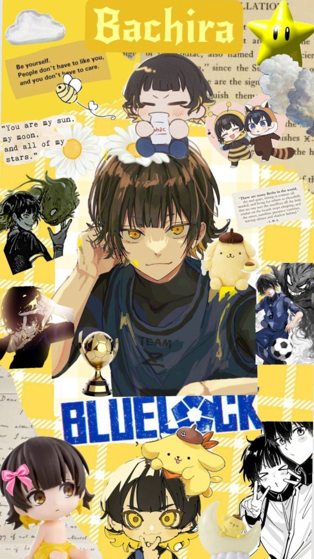 Bachira PFP Profile Picture Cute Anime Collage