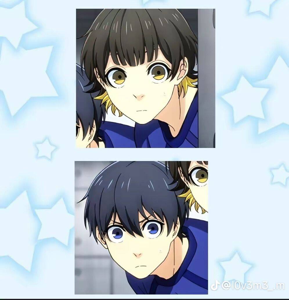 Bachira PFP Profile Picture with Unique Eye Colors