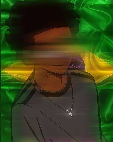 Cool pfp Profile Picture with Brazilian Flag Aesthetic