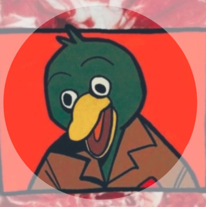 Funny Duck pfp Profile Picture with Suit and Tie