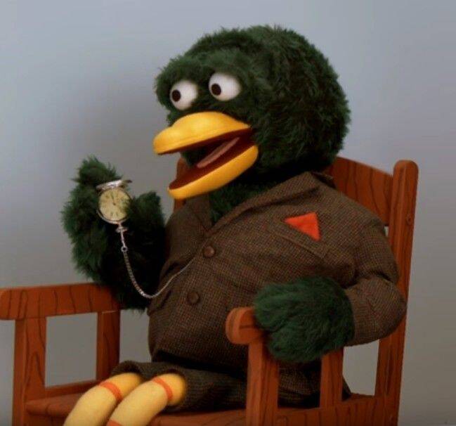 Duck pfp Profile Picture Cute Green Duck with Watch
